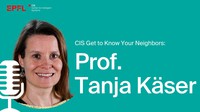 CIS – Série de séminaires « Apprenez à connaître vos voisins » Prof Tanja Käser